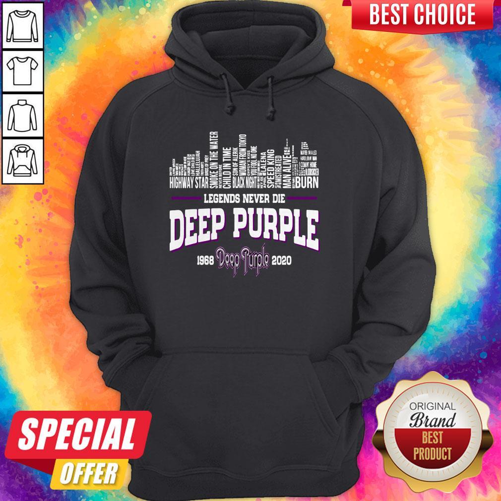 Good Legends Never Die Deep Purple 1968 2020 Shirt