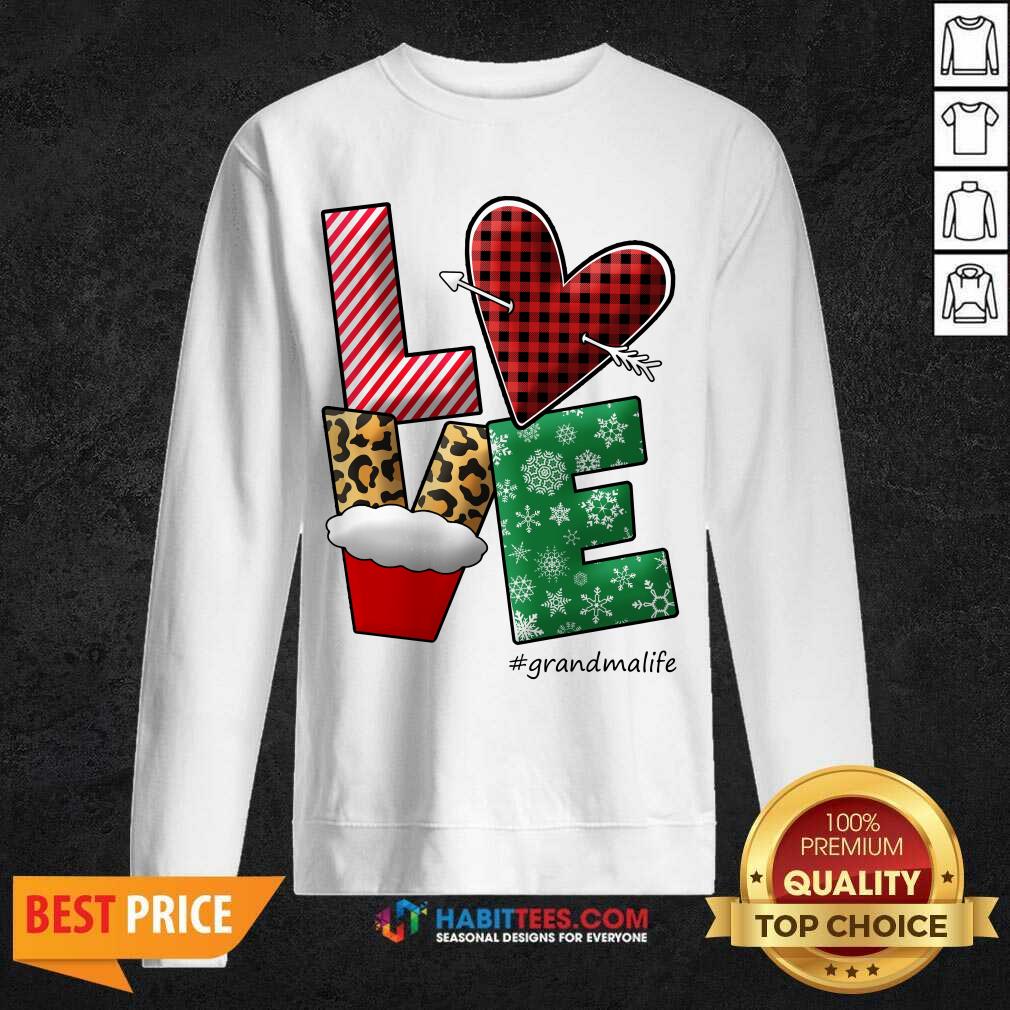 Good Merry Christmas Love Grandma 3 Shirt