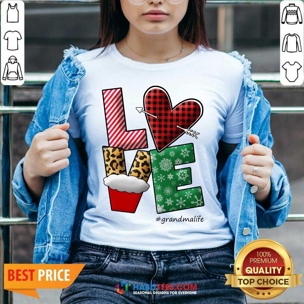 Good Merry Christmas Love Grandma 3 Shirt