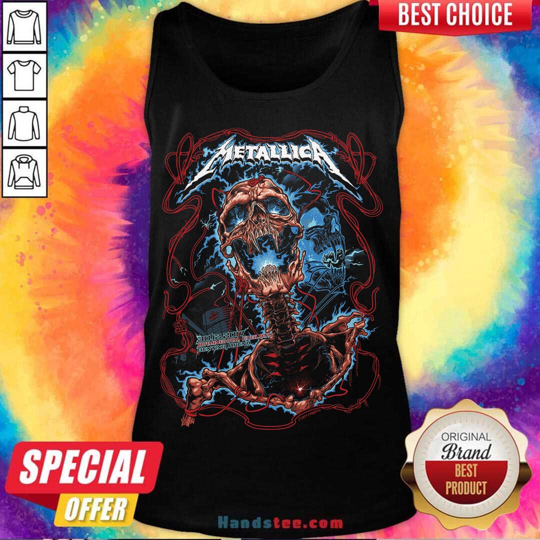 Good Metallica 30 12 2017 Birmingham England Genting Arena Shirt