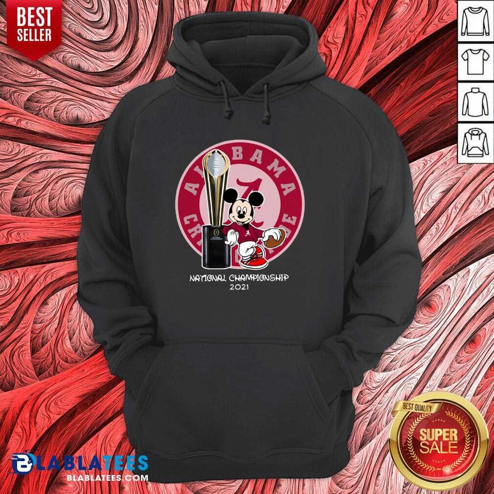 Good Mickey Mouse Alabama Crimson Tide National Championship 2021 Shirt