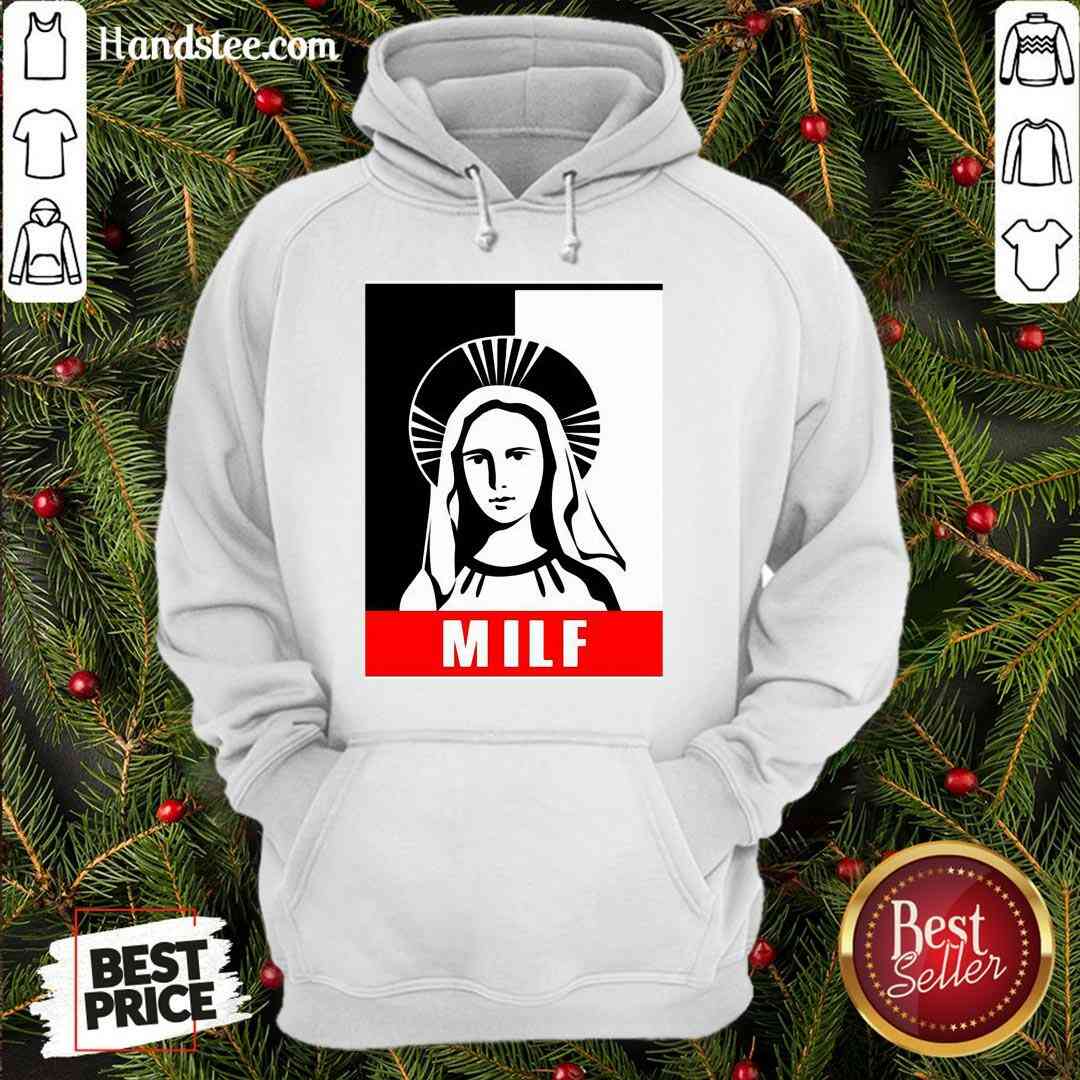 Good Milf Virgin Mary For Christmas Shirt