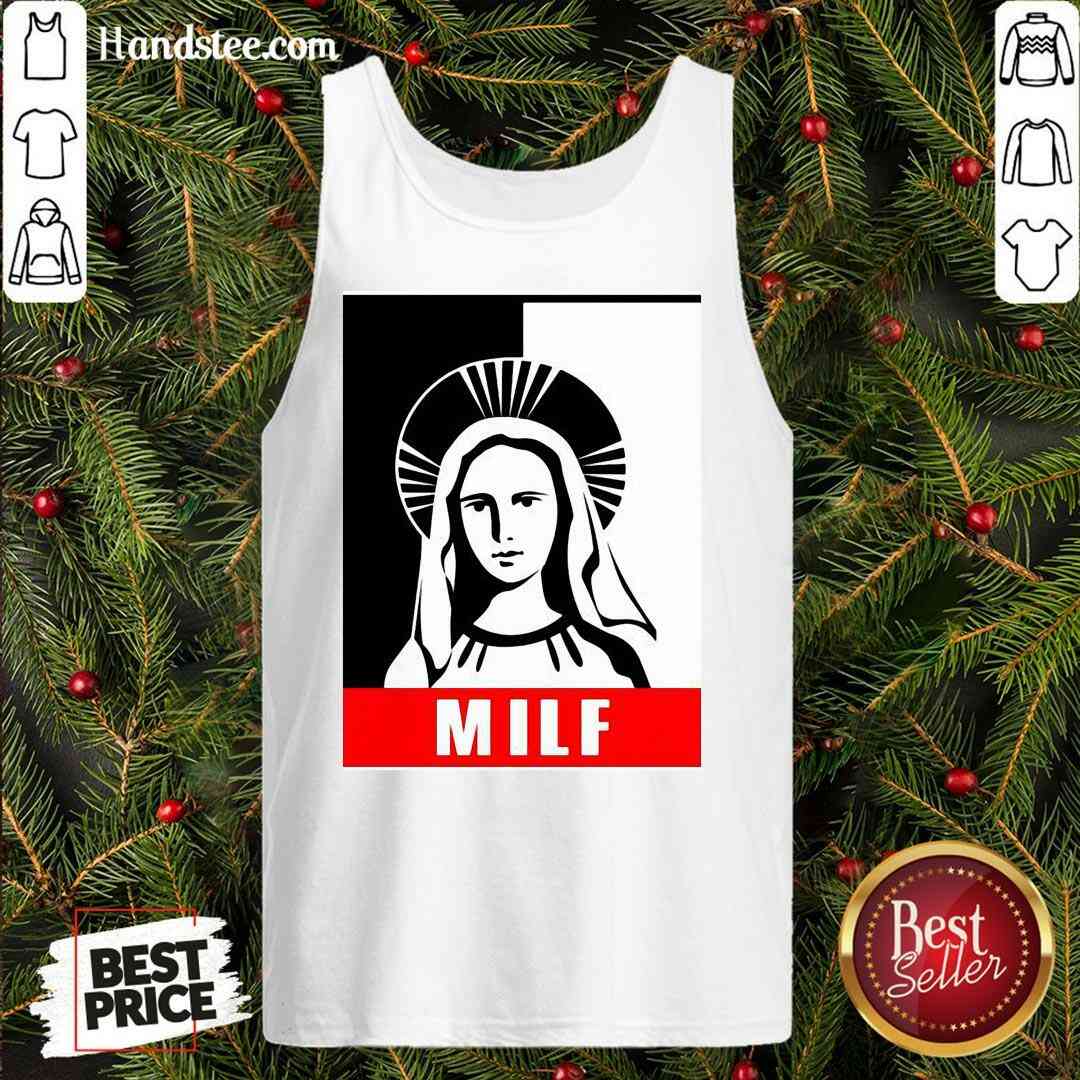 Good Milf Virgin Mary For Christmas Shirt