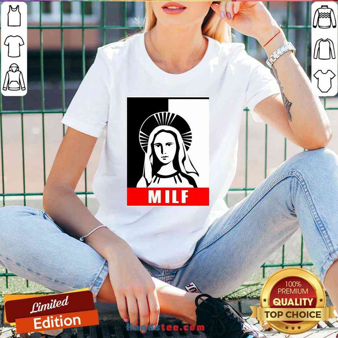 Good Milf Virgin Mary For Christmas Shirt