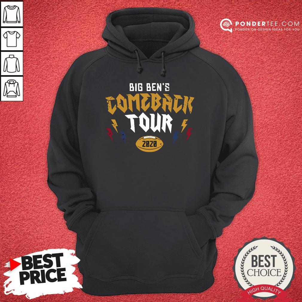 Good Pittsburgh Steelers Big Ben’s Comeback Tour 2020 Shirt