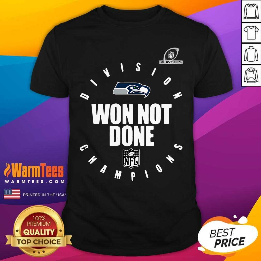 Good Seattle Seahawks Champions 2020 Won Not Done Shirt