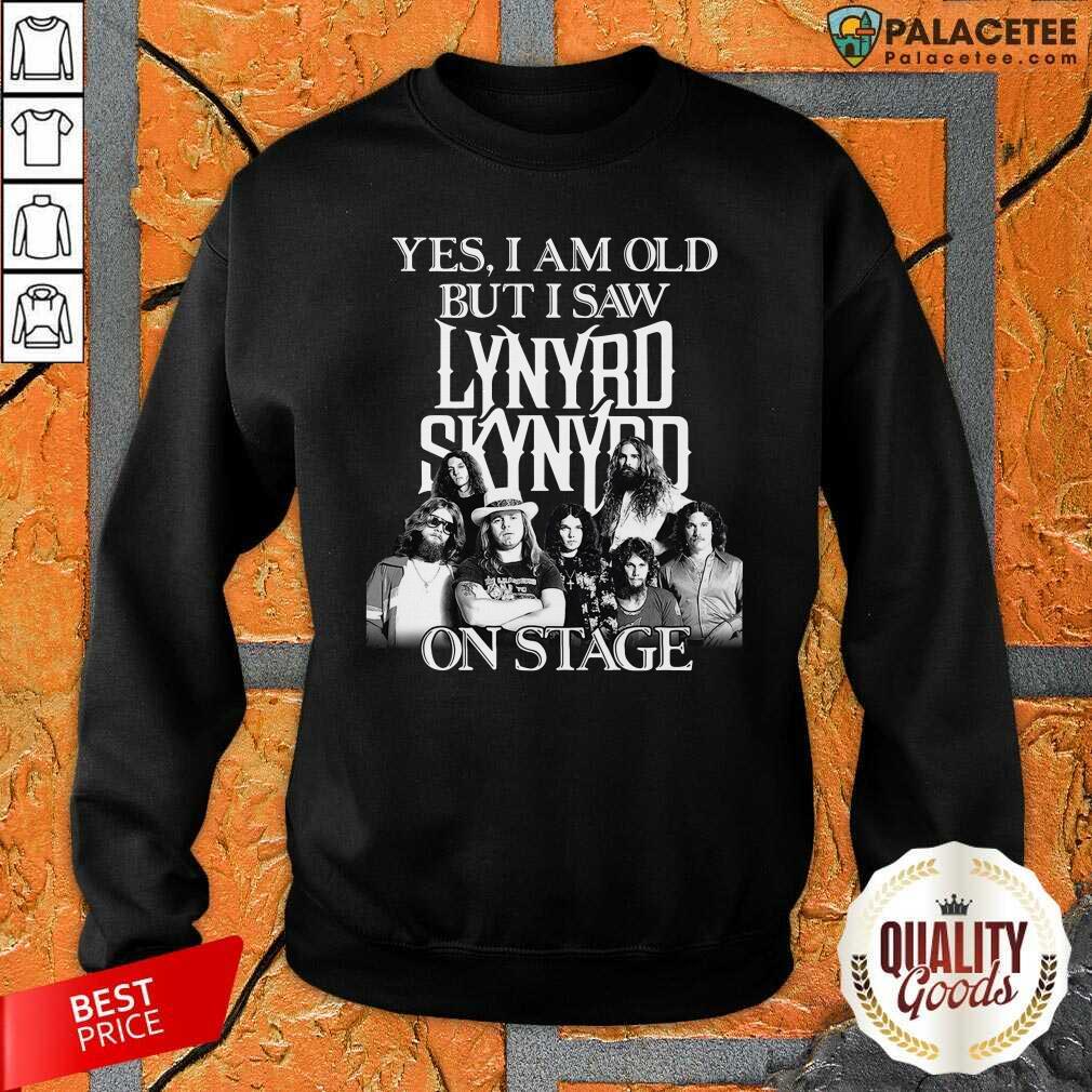 Good The Lynyrd Skynyrd Yes I’m Old But I Saw On Stage 2021 Shirt