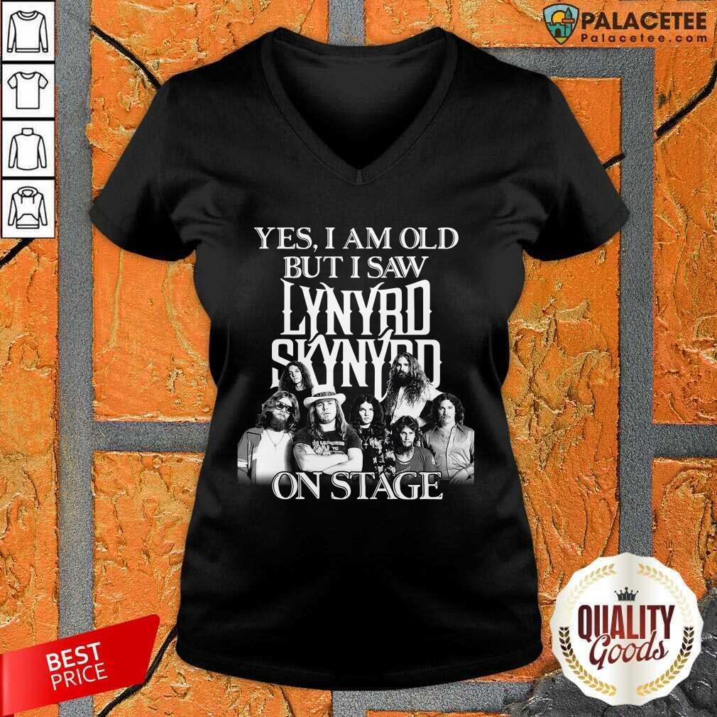Good The Lynyrd Skynyrd Yes I’m Old But I Saw On Stage 2021 Shirt