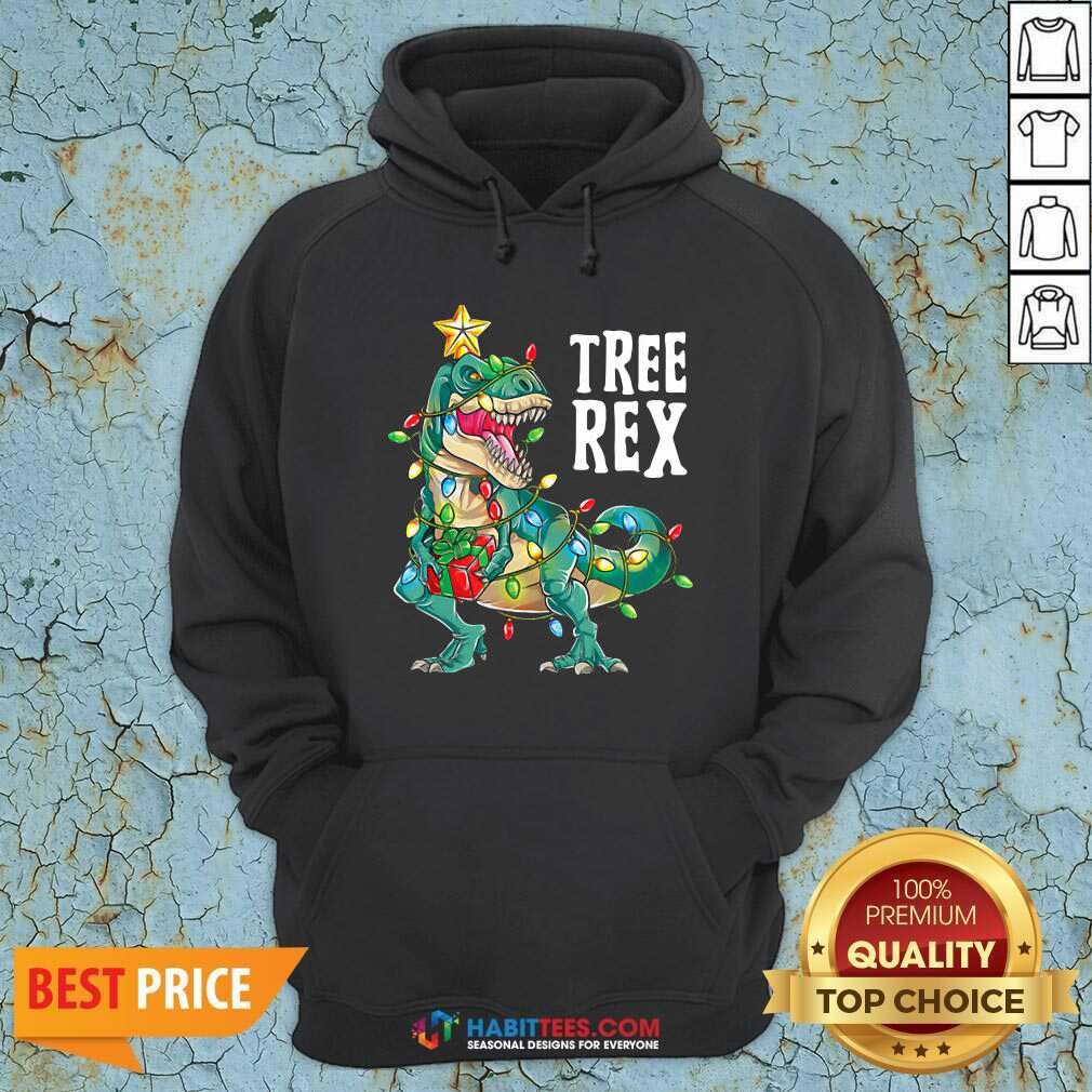 Good Tree Rex Christmas Tree Dinosaur Shirt