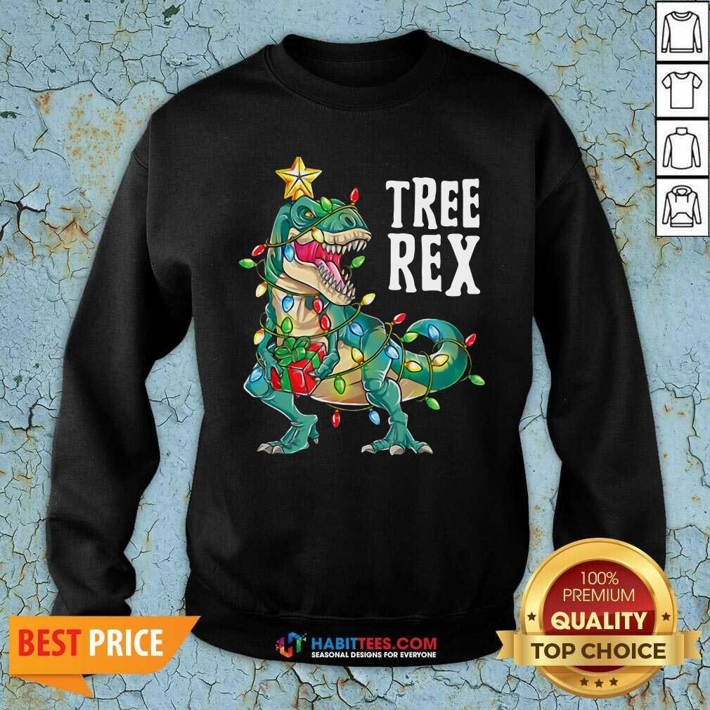 Good Tree Rex Christmas Tree Dinosaur Shirt