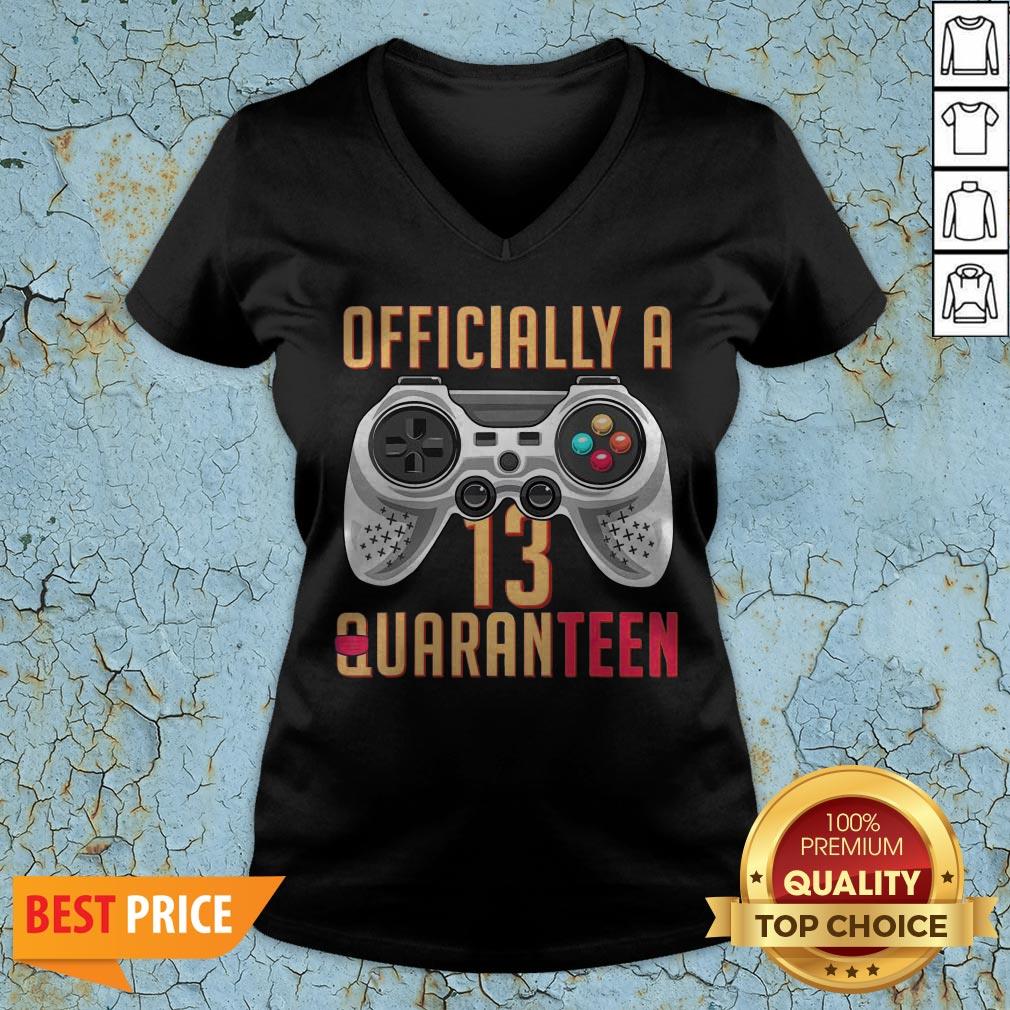 Graphic Officially A Quaranteen 13 Years Old Shirt