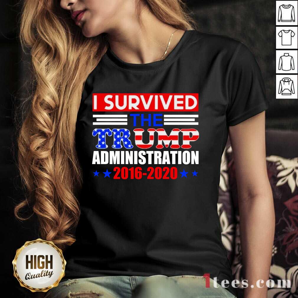 Great I Survived The Trump Administration Shirt