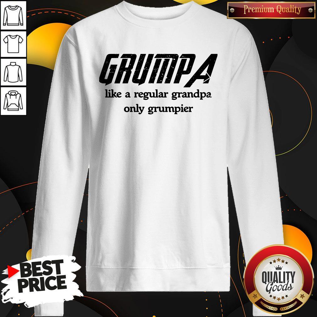 Grumpa Like A Regular Grandpa Only Grumpier Shirt