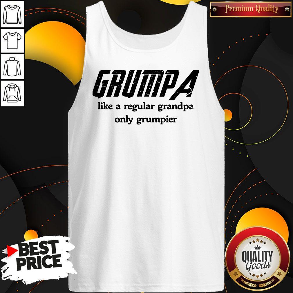 Grumpa Like A Regular Grandpa Only Grumpier Shirt