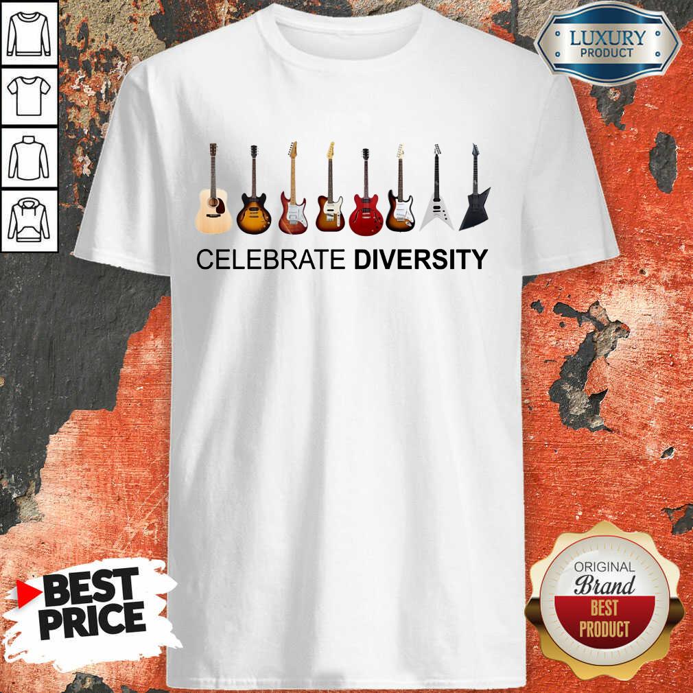 Guitar Celebrate Diversity Shirt