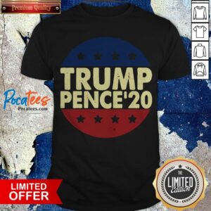 Th Trump Pence 2020 Election Costume Patriotic Gift Retro Shirt