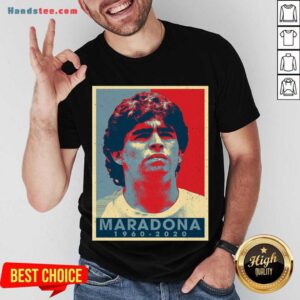 Perfect Retro Vintage Maradona 1960-2020 Shirt