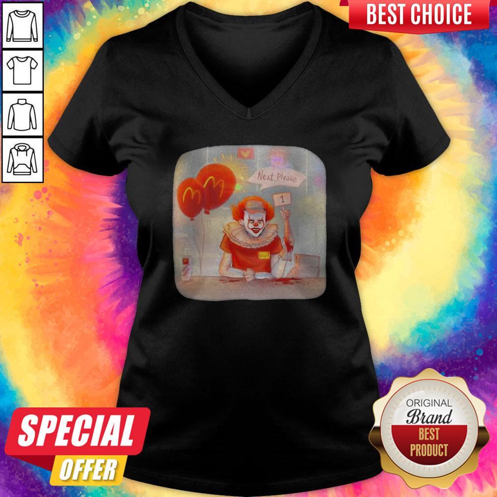Halloween Joker Mcdonalds Next Please Shirt