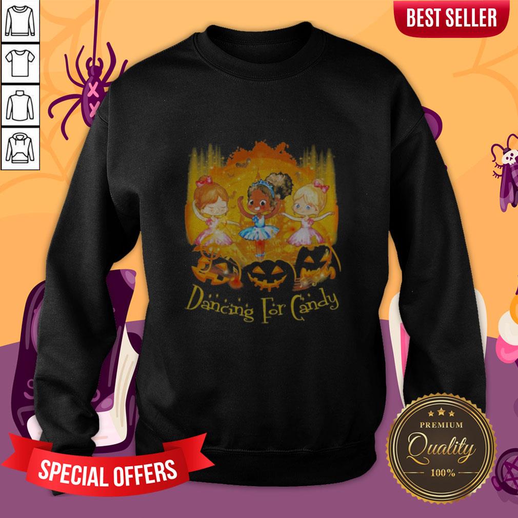 Halloween Princess Dancing For Candy Pumpkins Shirt