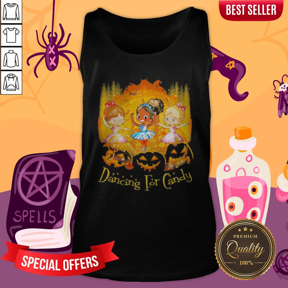 Halloween Princess Dancing For Candy Pumpkins Shirt