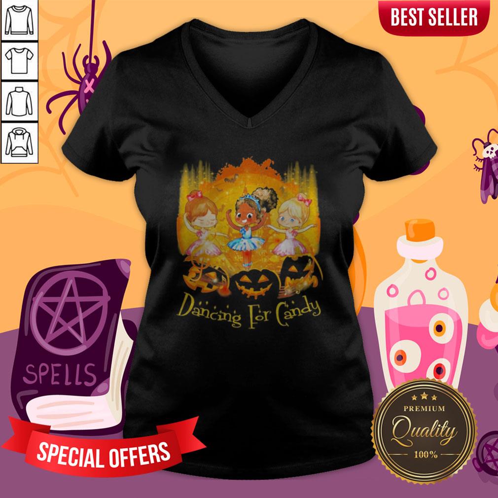 Halloween Princess Dancing For Candy Pumpkins Shirt