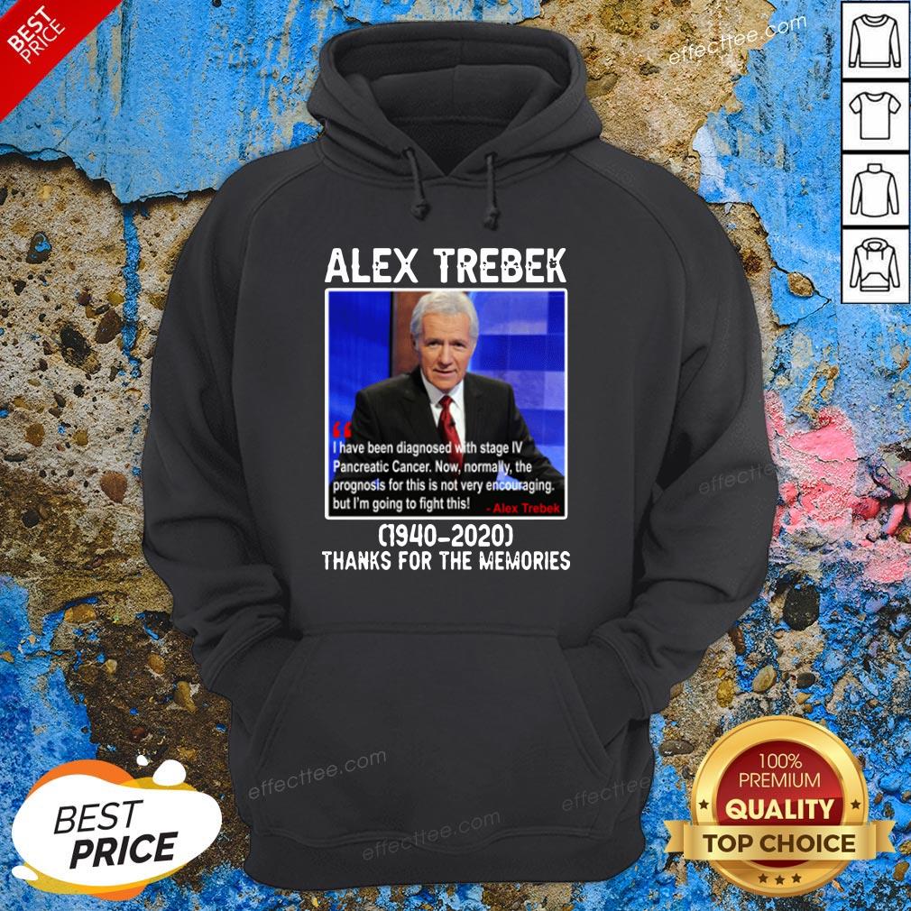 Happy Alex Trebek 1940 2020 Thanks For The Memories Shirt