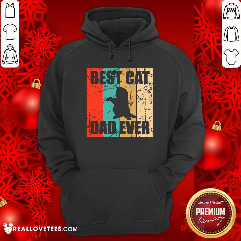 Happy Best Cat Dad Ever Vintage Shirt