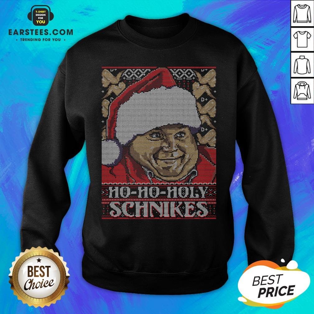Happy Ho Ho Ho Holy Schnikes Ugly Christmas Shirt