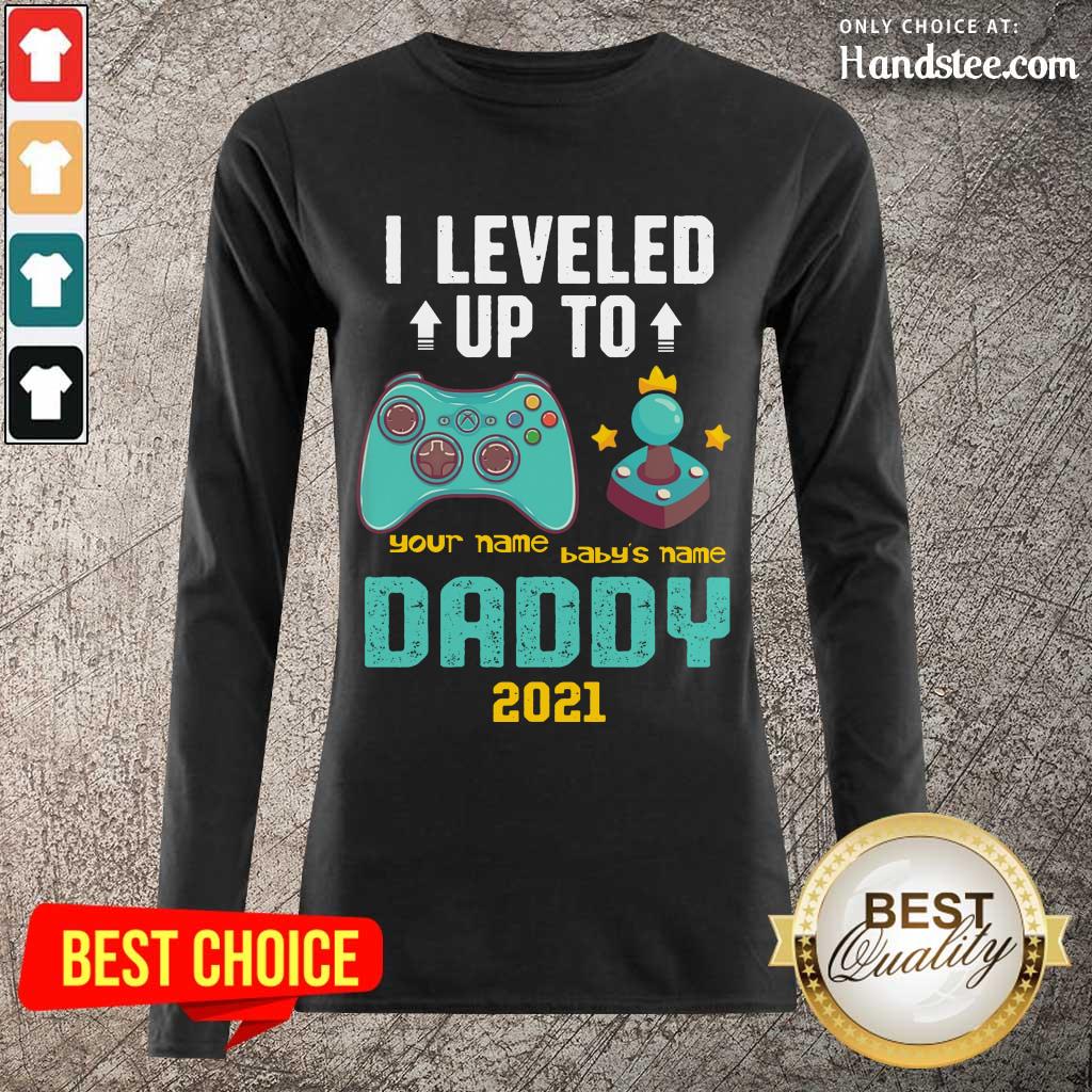 Happy I Leveled Up To John And Julian Daddy 2021 Shirt