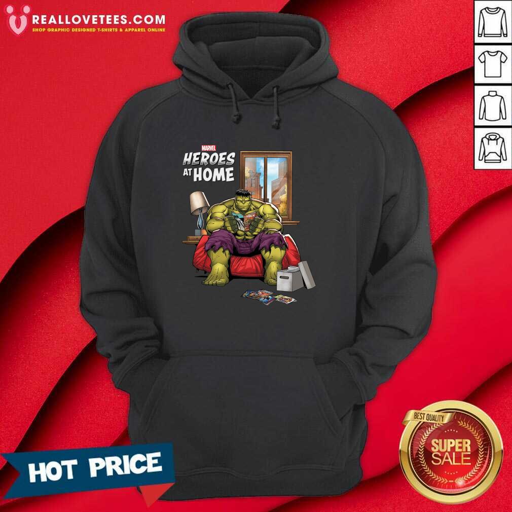 Happy Marvel Heroes At Home Hulk Shirt
