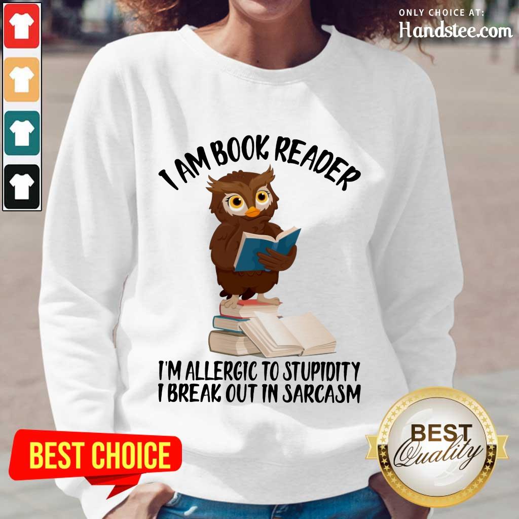 Happy Owl I Am A Book Reader Book Shirt