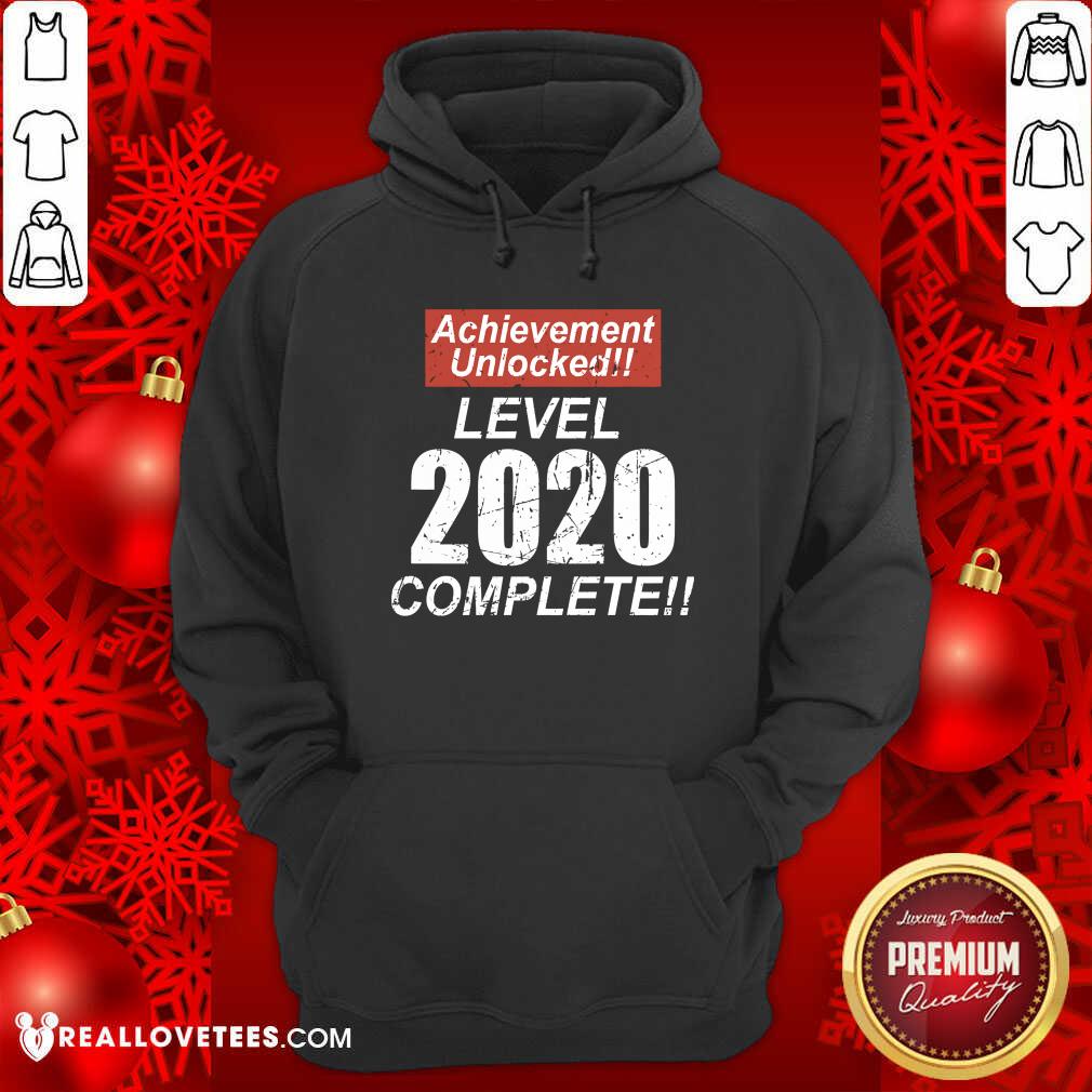 Happy Retro Achievement Unlocked Level 2020 Complete Shirt