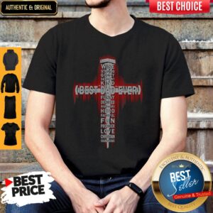 Premium Wise Strong Godly Servant Best Dad Ever Shirt