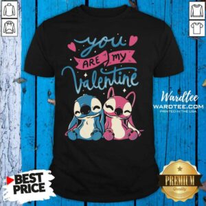Premium Baby Stitch You Are My Valentine Shirt