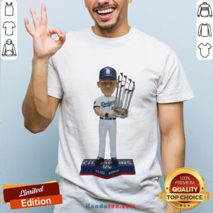 Happy Walker Buehler Los Angeles Dodgers 2020 World Series Champions Gift T-Shirts