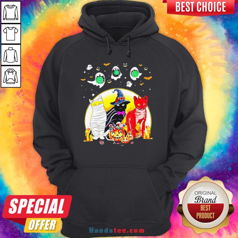 Funny Cat Costume Happy Halloween Shirt