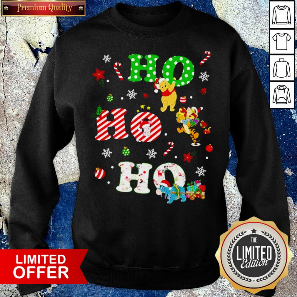 Ho Ho Ho Pooh And Friends Christmas Shirt