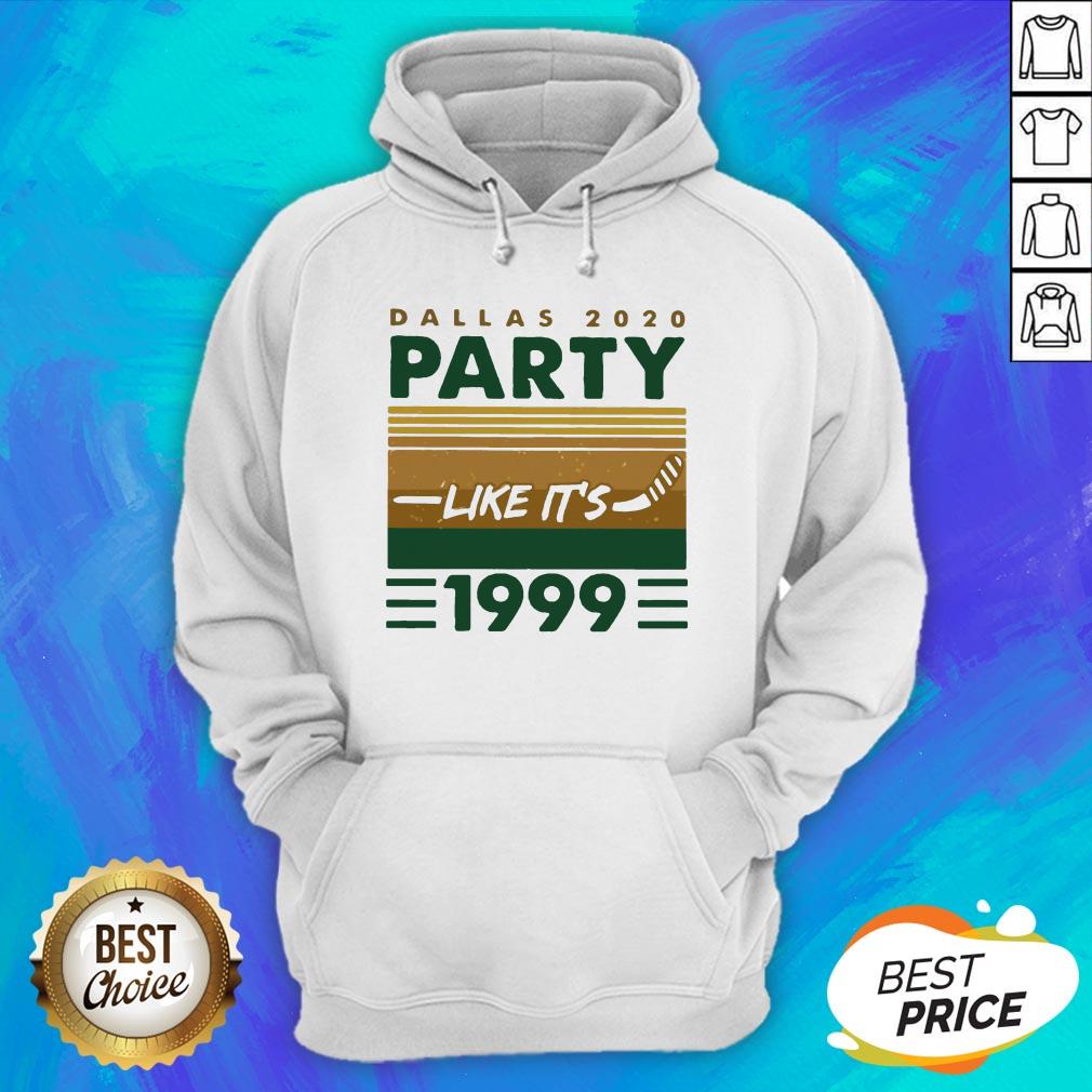 Hockey Dallas 2020 Party Like It’s 1999 Vintage Retro Shirt