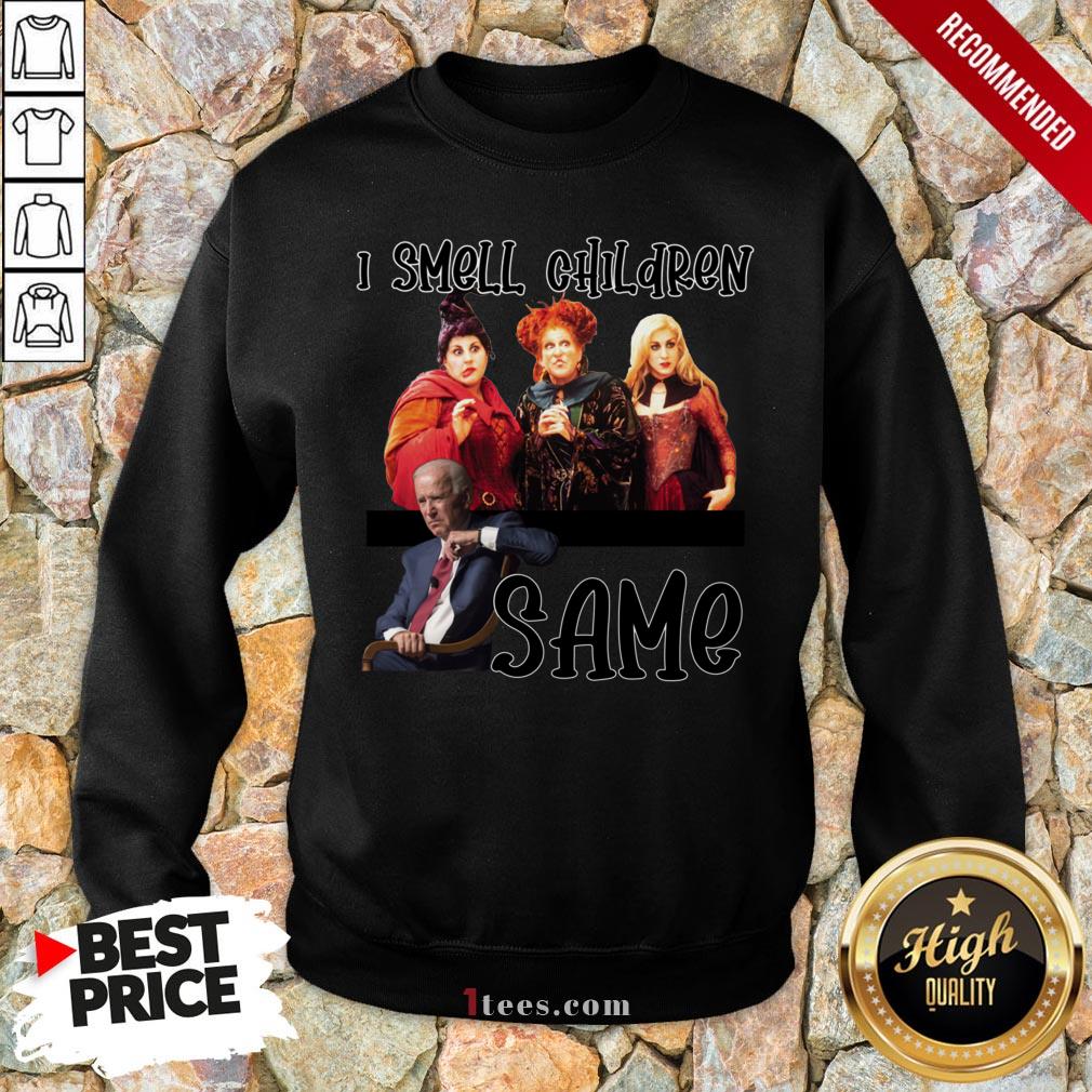 Hocus Pocus I Smell Children Same Joe Biden Shirt