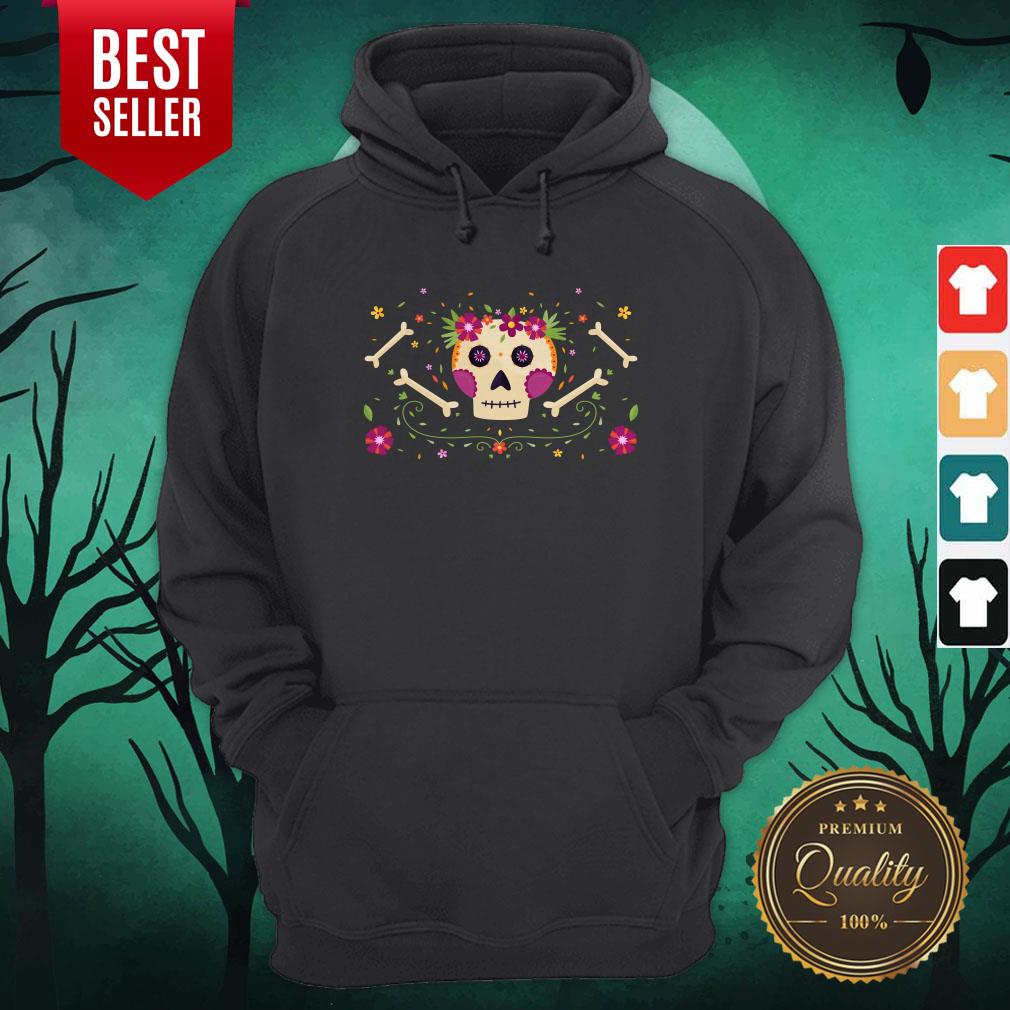 Sugar Skull Dia De Muertos Happy Mexico Holiday Shirt