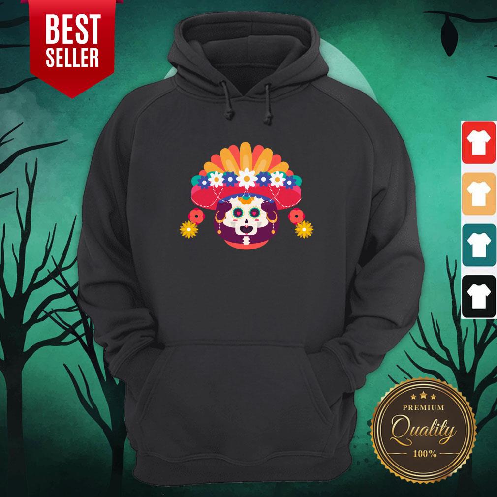 Skeleton Woman Day Of The Dead Muertos Shirt