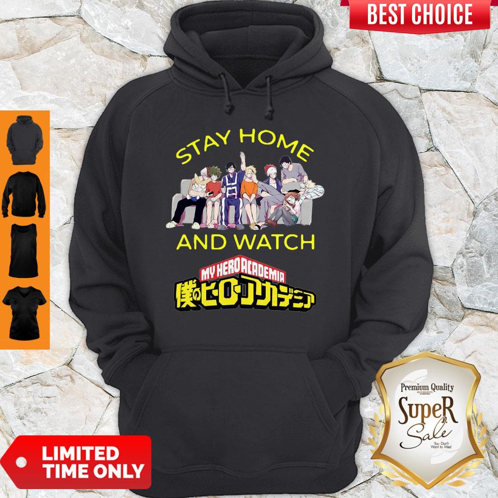 Pretty Stay Home And Watch My Hero Academia The Movie Shirt