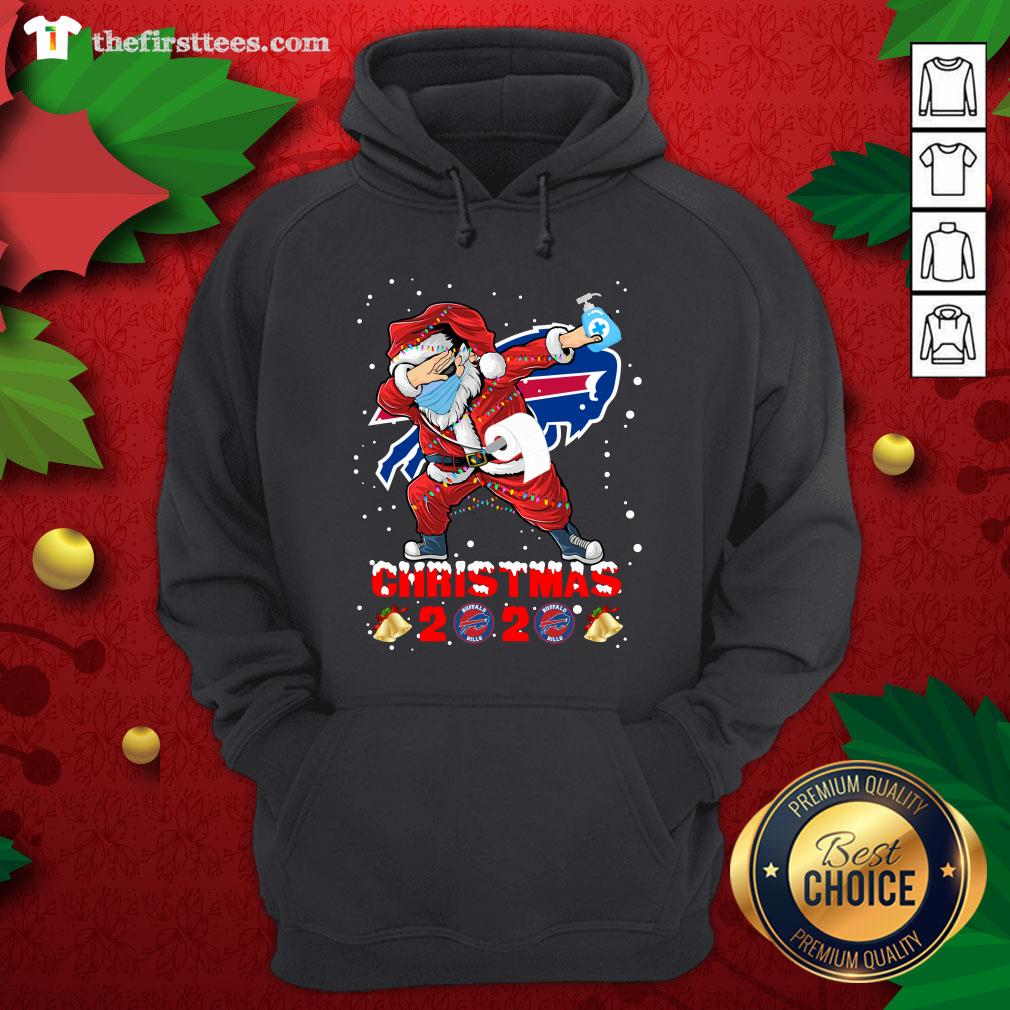 Cute Buffalo Bills Funny Santa Claus Dabbing Christmas 2020 NFL Shirt
