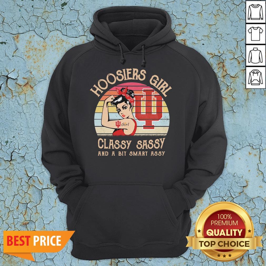 Hoosiers Girl Classy Sassy And A Bit Smart Assy Vintage Shirt