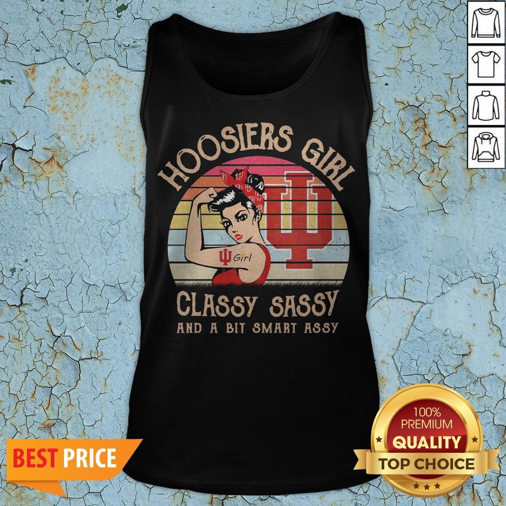 Hoosiers Girl Classy Sassy And A Bit Smart Assy Vintage Shirt