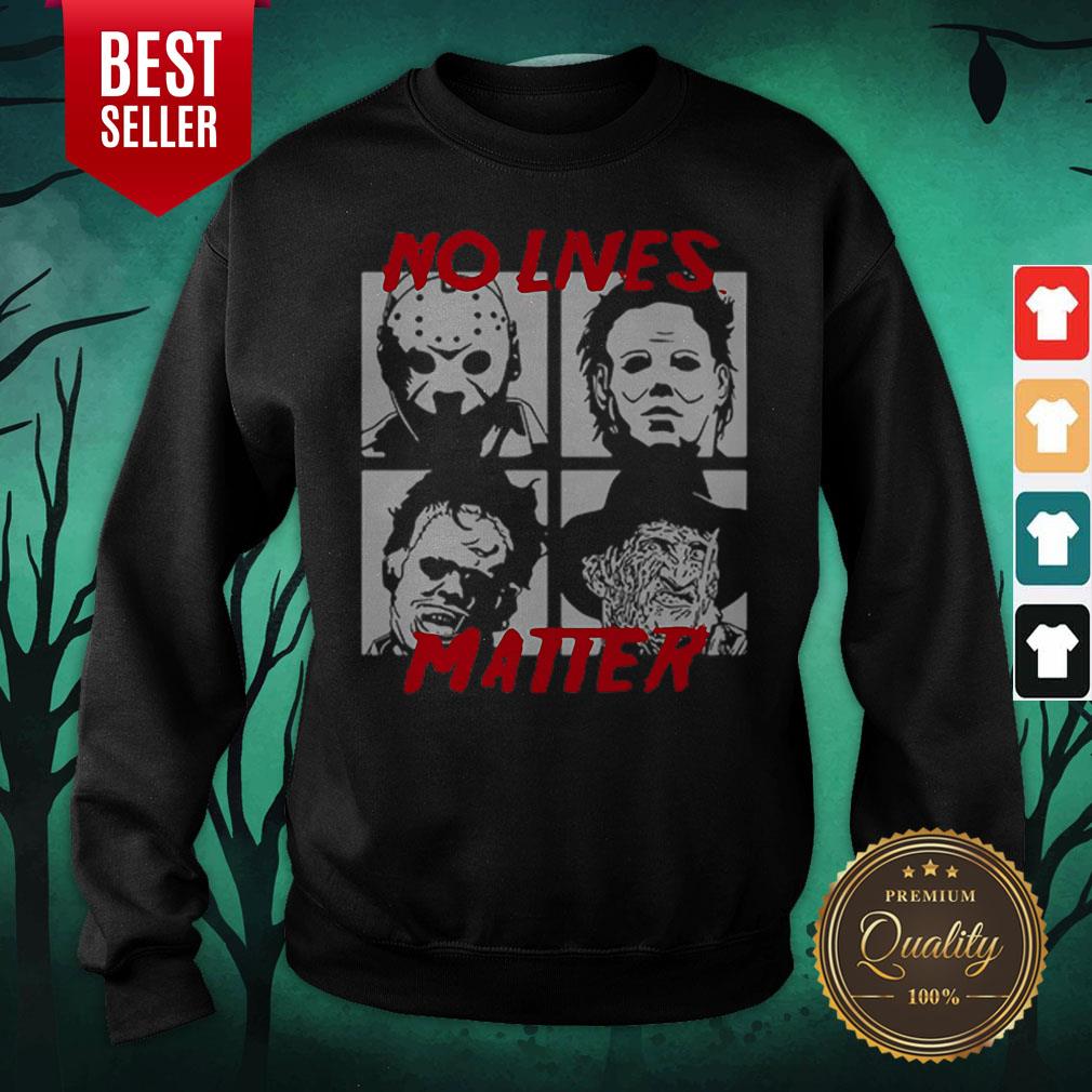 Horror Characters No Lives Matter Halloween Shirt