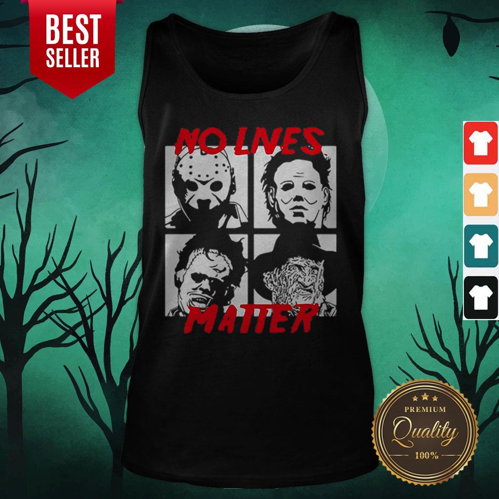 Horror Characters No Lives Matter Halloween Shirt