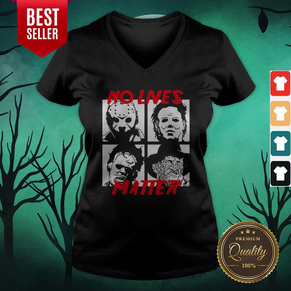 Horror Characters No Lives Matter Halloween Shirt
