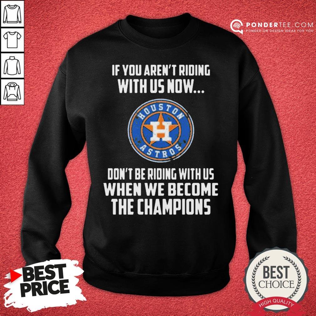 Hot 2020 MLB Houston Astros Baseball We Become The Champions Shirt