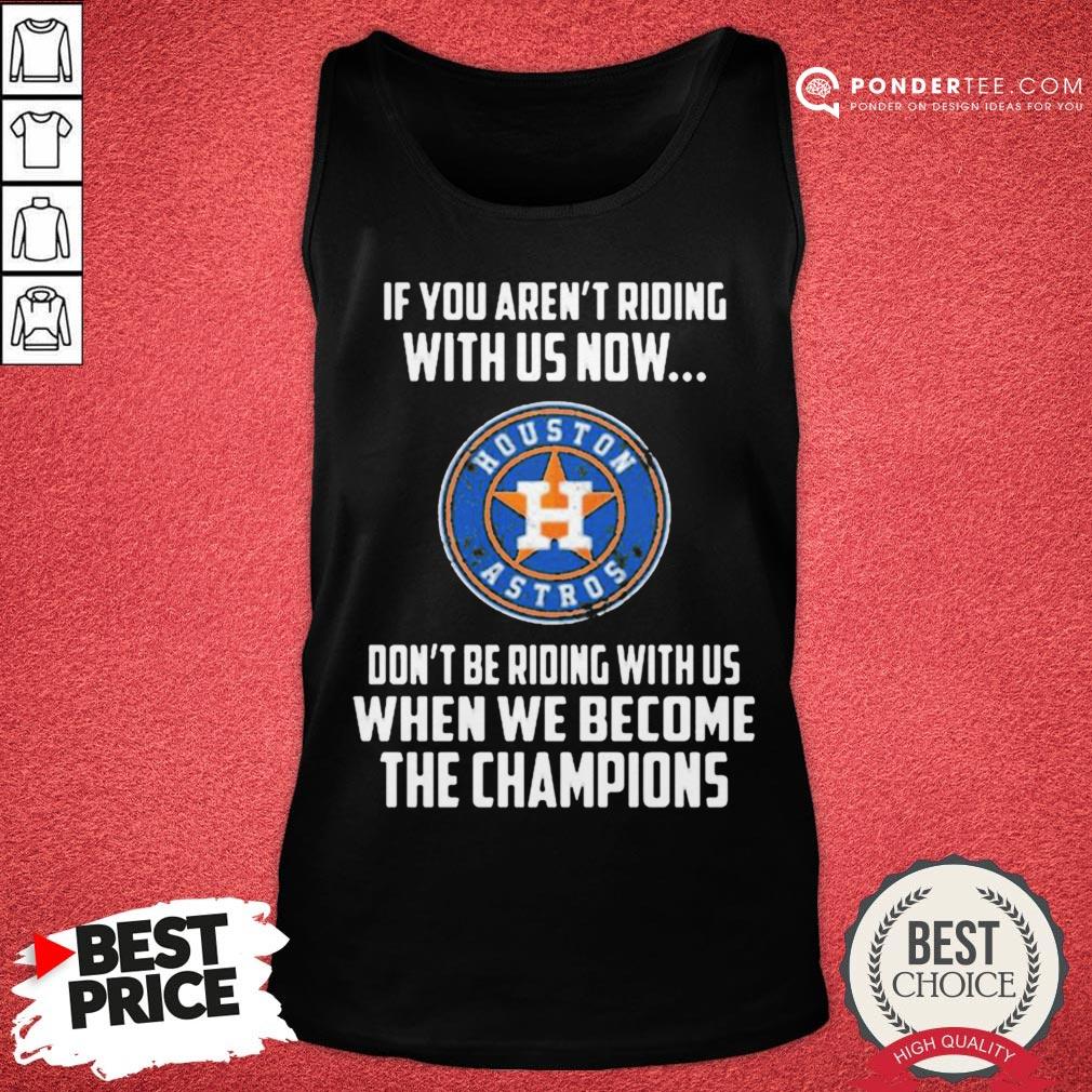 Hot 2020 MLB Houston Astros Baseball We Become The Champions Shirt